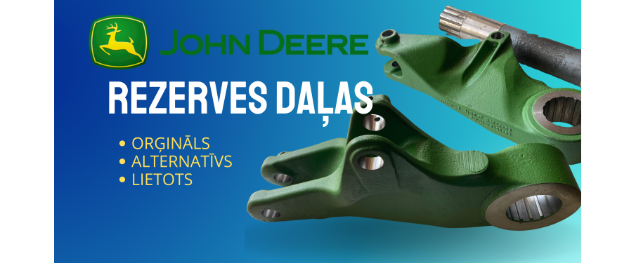 John Deere rezerves daļas