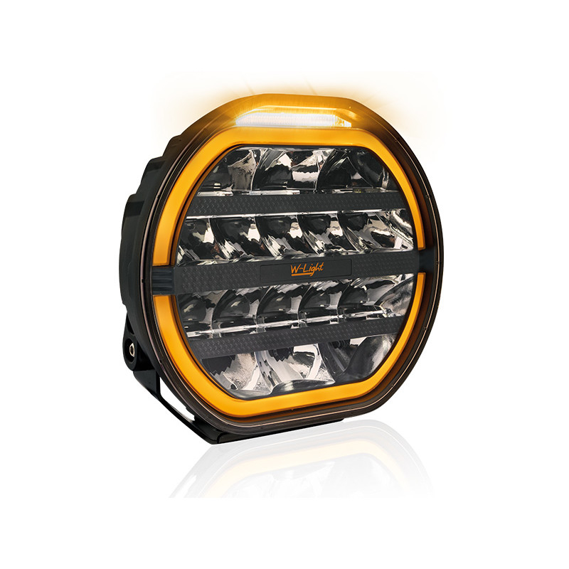 W-Light LED high beam auxiliary light W-Light Fury 9" 9000 lm 12–48 V - 1603-1604