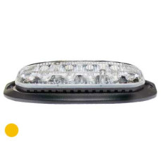 LED horizontāls signāla lukturis, dzeltens 90.00 x 20.00 x 18.00mm