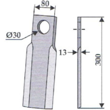 Granit Taisnais nazis 63-PRO-04 Procomas