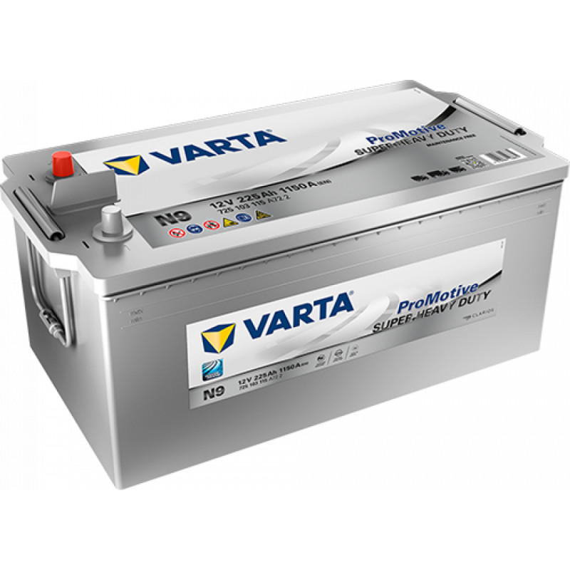 Varta 225Ah 1150A Promotive  518*276*242 +- B00