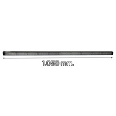 Kramp Light bar, 12/24V, amber, bolt on, 1059x32x53mm, Multiflash, 10 x 6 LED's, 1603140737KR