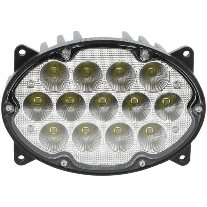 Kramp Darba gaismas LED, 65W, 5200lm, ovāls, 10/30V, 161x110x90mm, plats plūds, 13 LED, H4, tālās/tuvās gaismas, LA10559