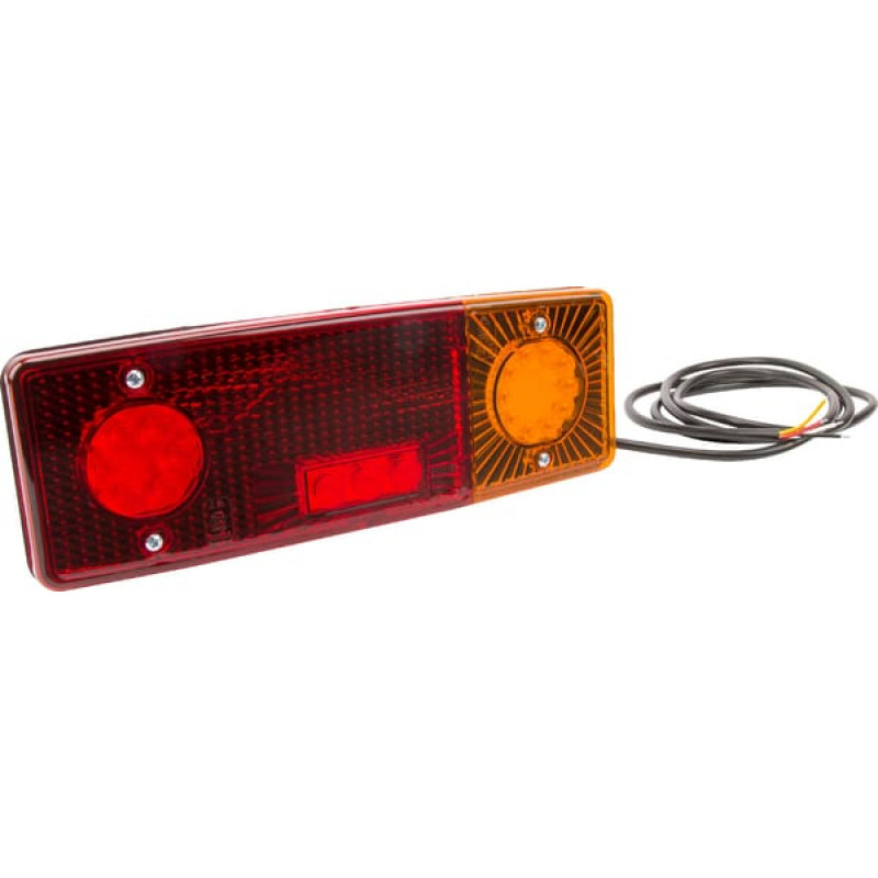 Kramp Multifunction rear RH light LED, rectangular, 12-24V, 287.5x100.5x65mm, LA40017