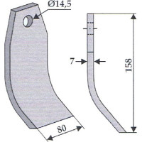 Granit Metāla veserītis 63-NOB-07 Nobili
