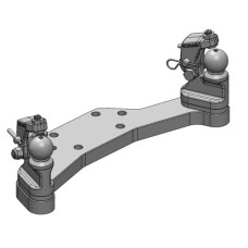 Scharmüller Piespiedu stūre K50® R/L ar leju turētāju 60-65 mm 00522070A02