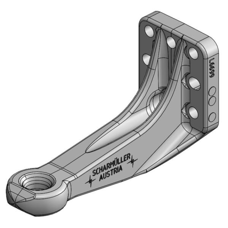 Scharmüller Towing Eye 40mm 110x100 M20 versetzt ISO 5692-2  006525200A02