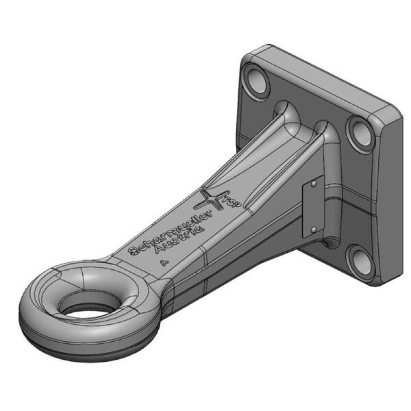 Scharmüller Towing Eye 50mm 120x120 ISO 20019  00664421A90