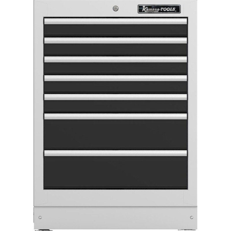 Kamasa Tools Instrumentu skapis tukšs, 7 atvilknes 676mm pelēks
