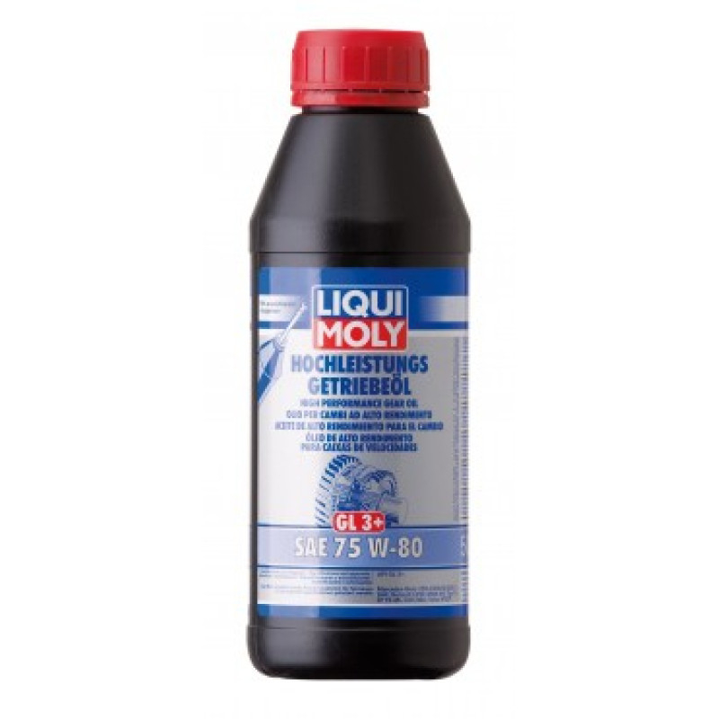 Liqui Moly transmisijas eļļas Augstas veiktspējas transmisijas eļļa (GL3+) SAE 75W-80 1L