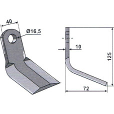 Granit Y-Veida nazis 63-TIE-08 Tierre