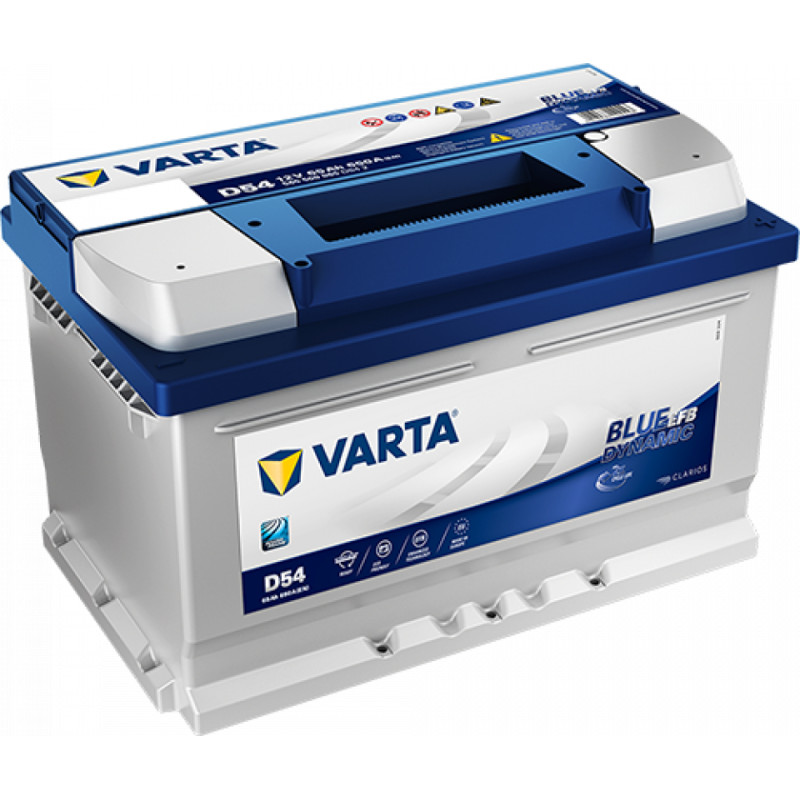 Varta 65Ah 650A Dynamic EFB 278*175*175 -+ B13