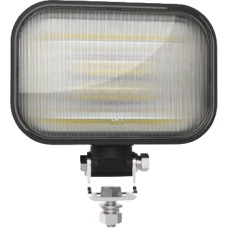 Kramp Darba gaismas LED, 30W, 4200lm, taisnstūrveida, 10-30V, balts, Flood, Deutsch + ITT spraudnis, 30 LED, LA10556