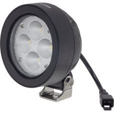 Kramp Darba gaisma LED, 40W, 3800lm, apaļa, balta, 110x93x145mm, plats plūds, 4 LED, LA10416