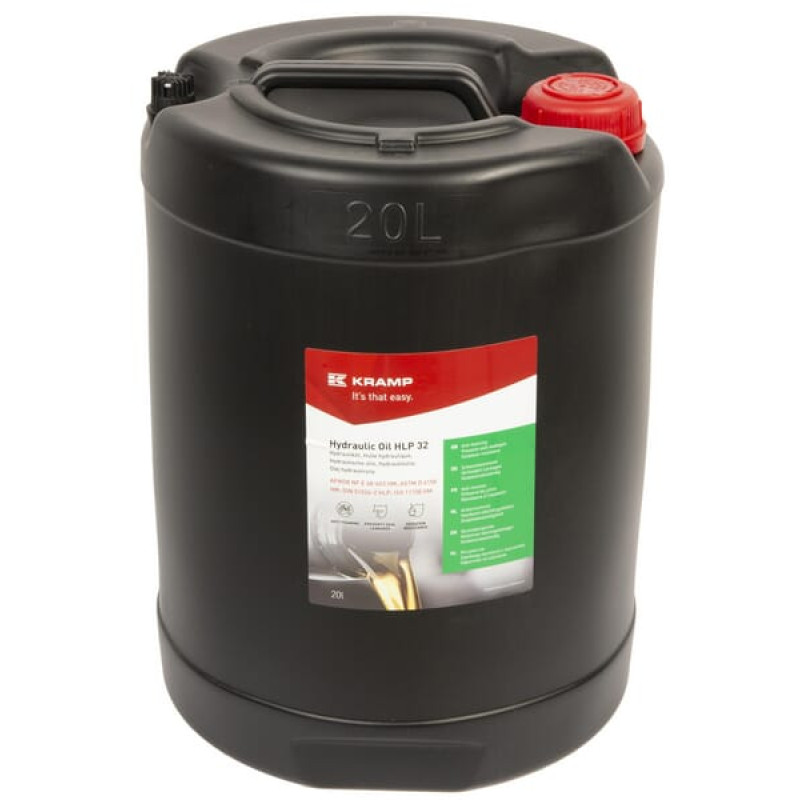 Kramp Hidrauliskā eļļa, 20l, minerālviela, ISO 32, HLP pēc 30121020WEKR