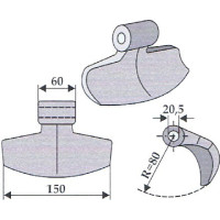 Granit Veserītis 63-M-42-A Cosmag Sauerburger Sicma (Miglianico) Rinieri