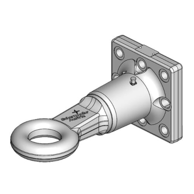 Scharmüller Swivelling towing eye 76mm F3 145x145  006546320A02