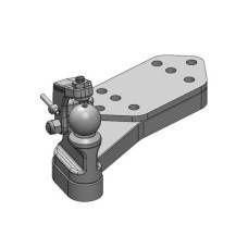 Scharmüller Piespiedu stūre K50® L ar noturēšanas ierīci 40-45 mm 00522010A02