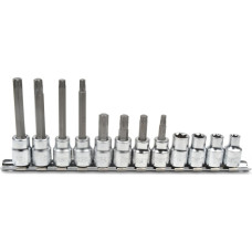 Kamasa Tools Uzgaļu un uzgaļu muciņu komplekts TORX® galviņām 12 - daļ – K4104