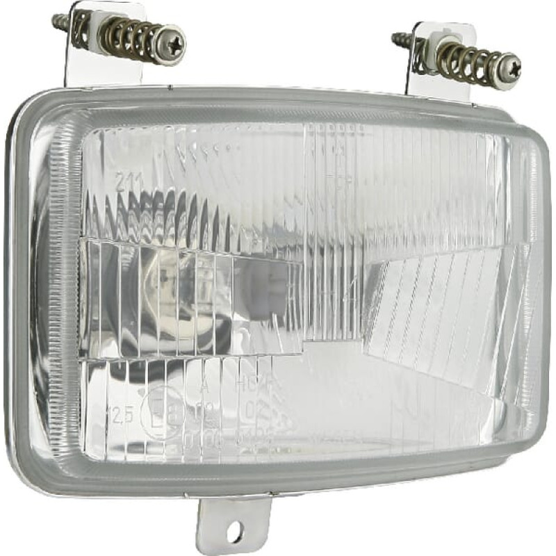 Kramp Headlight Halogen, rectangular, 12/24V, 156x93mm, LA80158