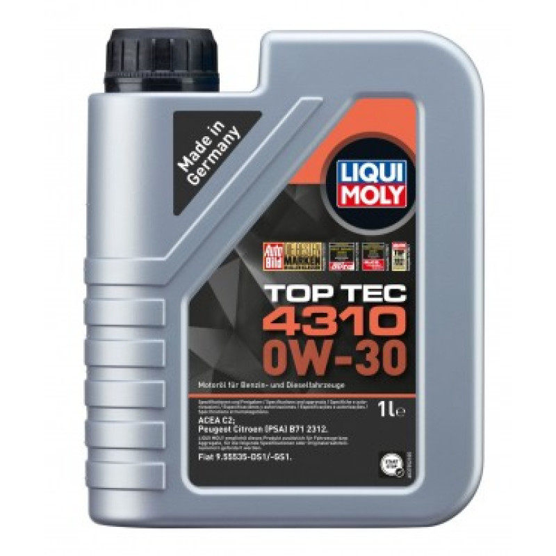 Liqui Moly Engine Oil TOP TEC 4310 0W-30 1L