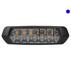 LED brīdinājuma/kadra lukturis, zils 197.00 x 56.00 x 30.00mm