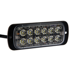 Axixtech LED horizontal signal lighthead, white 114.60 x 43.40 x 9.00mm