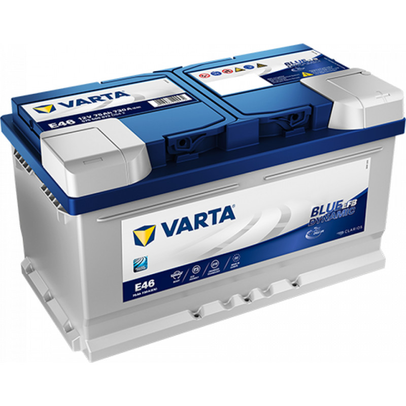 Varta 75Ah 730A Dynamic EFB 315*175*175 -+ B13