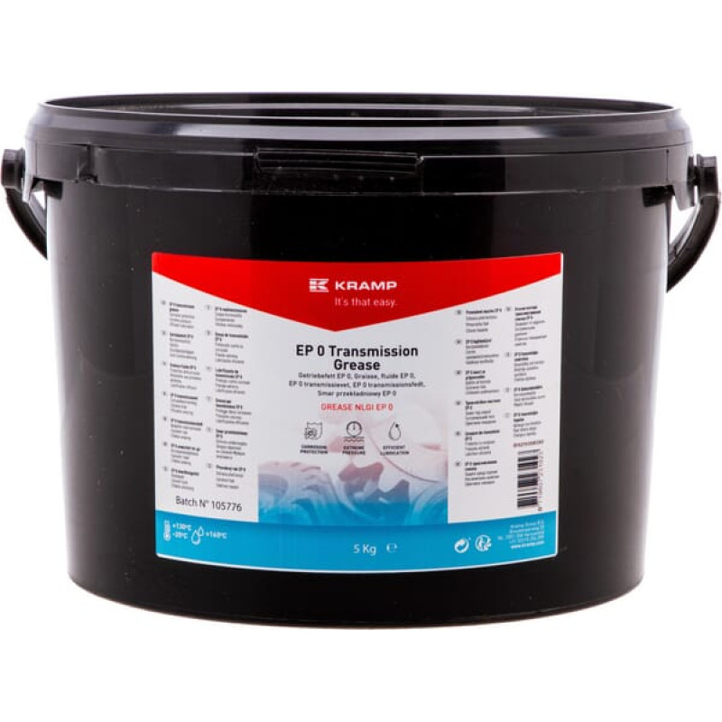 Kramp EP 0 transmission grease 5 Kg 80621005WEKR