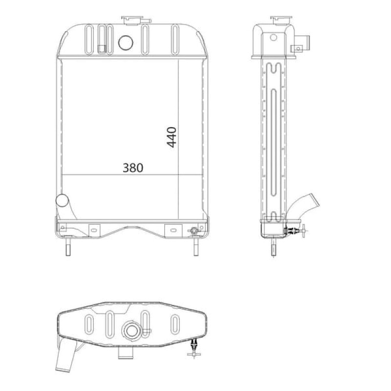 Kramp Radiators 894319M92N