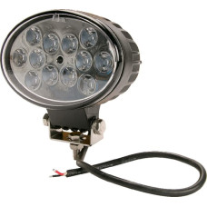 Kramp Darba gaismas LED, 36W, 2760lm, ovāls, 10/30V, 144x85x95mm, punktveida stars, 12 LED, LA10060