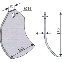 Granit Metāla veserītis 63-TAA-51 Taarup
