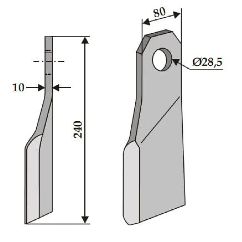 Granit Schlegel 63-GLB-01-L 802-001 Gilbers