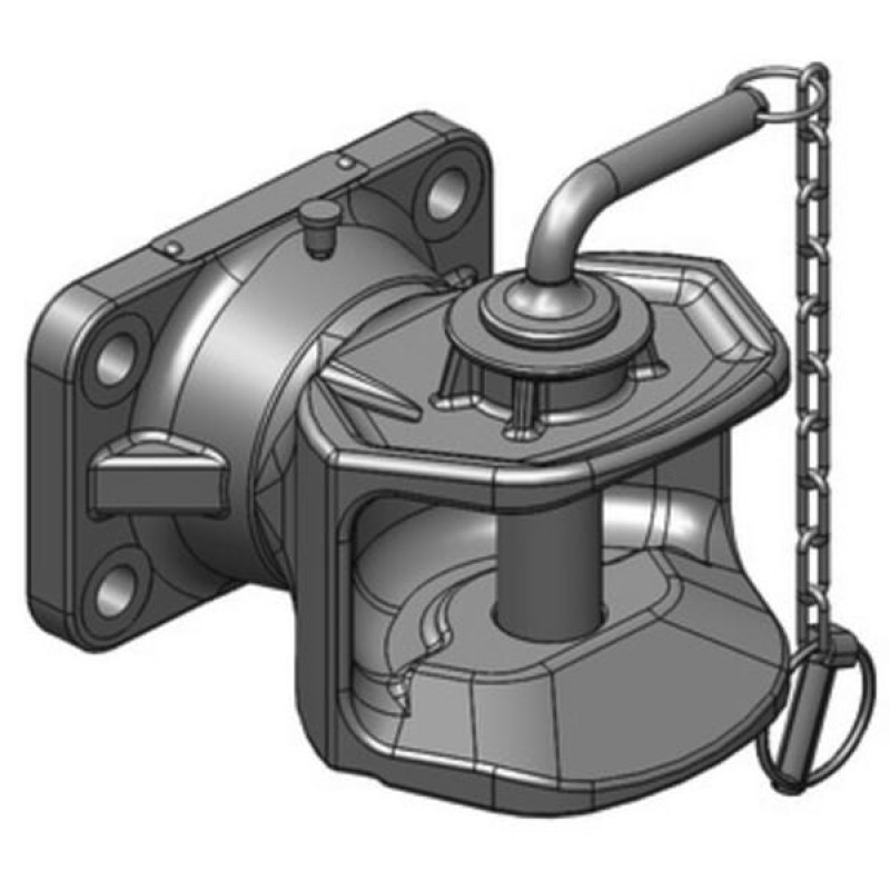 Scharmüller Clevis Types 140x80 M16 K1 (31,5mm)  05140501A02