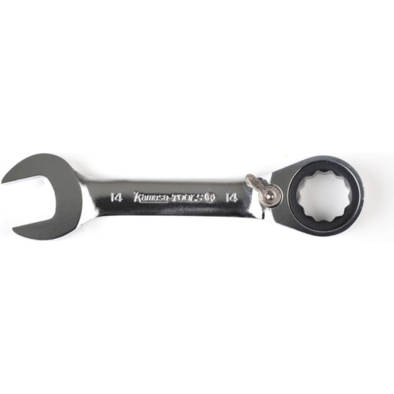 Kamasa Tools Komb. Uzgr. atslēga ar sprūdratu 16mm, 123mm īsa