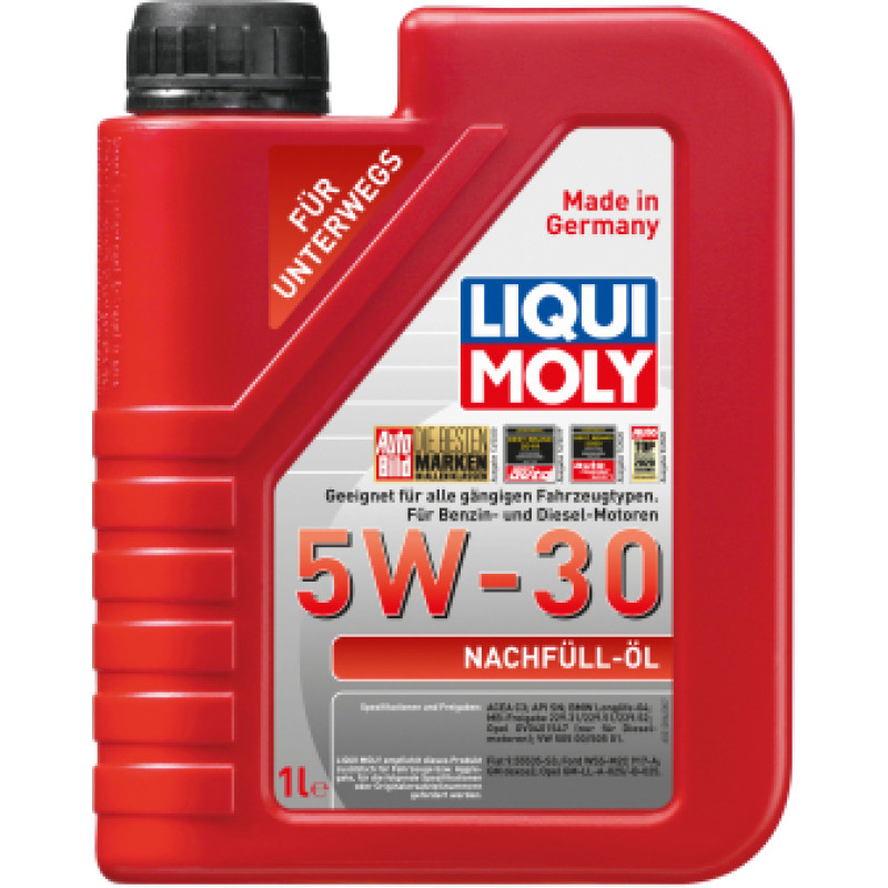 Liqui Moly Motoreļļa Nachfüll-Öl 5W-30 1L