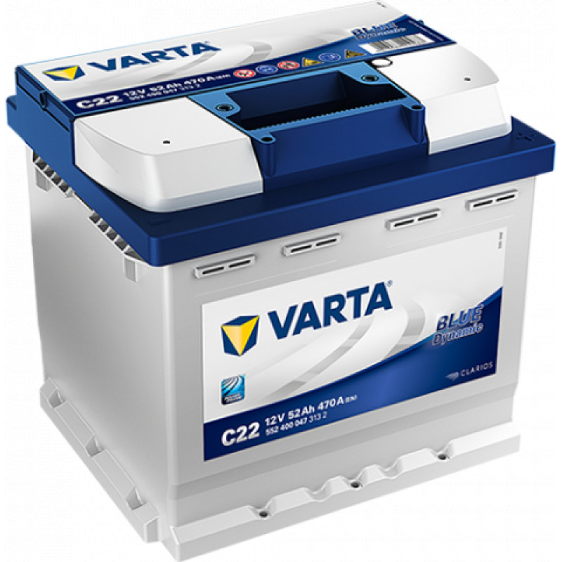 Varta 52Ah 470A  Dynamic 207*175*190 -+ B13
