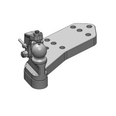 Scharmüller Piespiedu stūre K50® L ar noturēšanas ierīci 50-55 mm 00522040A02