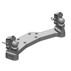 Scharmüller Forced steering K50® R/L with hold-down device for 50-55 mm  00522060A02