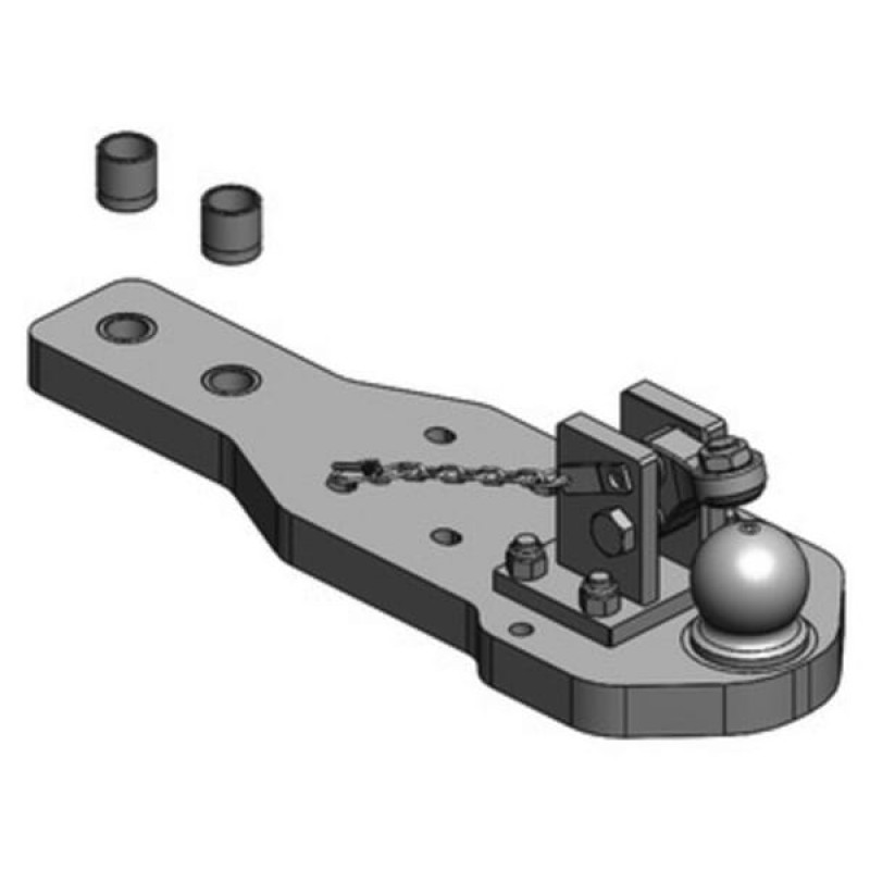 Scharmüller Heavy Duty Drawbar K80® NH-T6000 Delta, Plus / Steyr Profi / Case MXU  009605932A02