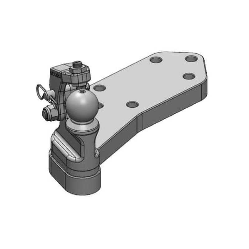 Scharmüller Forced steering K50® L with hold-down device for 60-65 mm  00522080A02