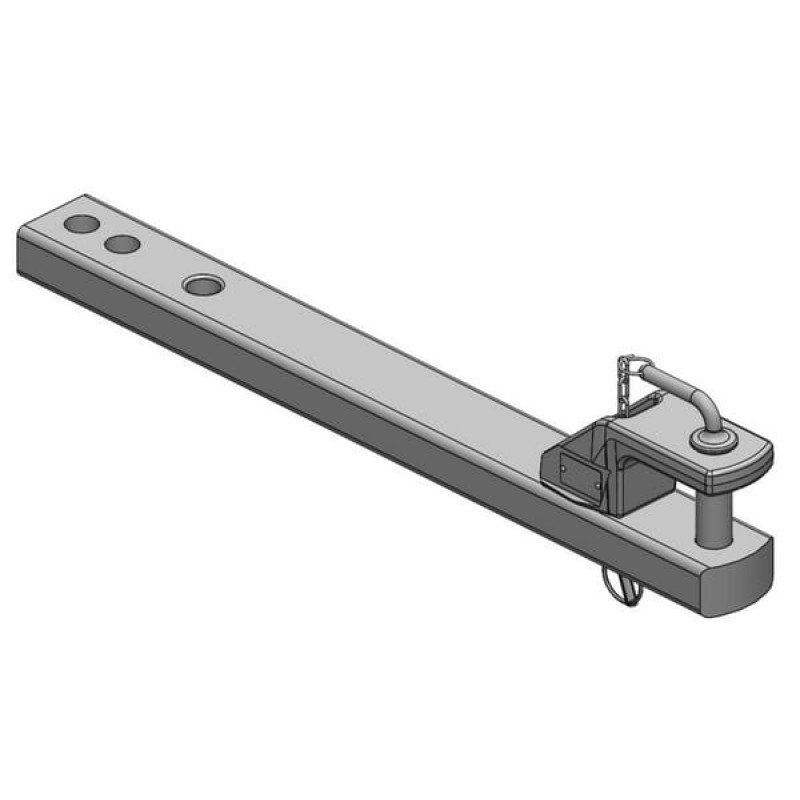 Scharmüller Drawbar 90x50 L857mm Cat. 2 31,5mm ISO 6489-3  1082099002A02