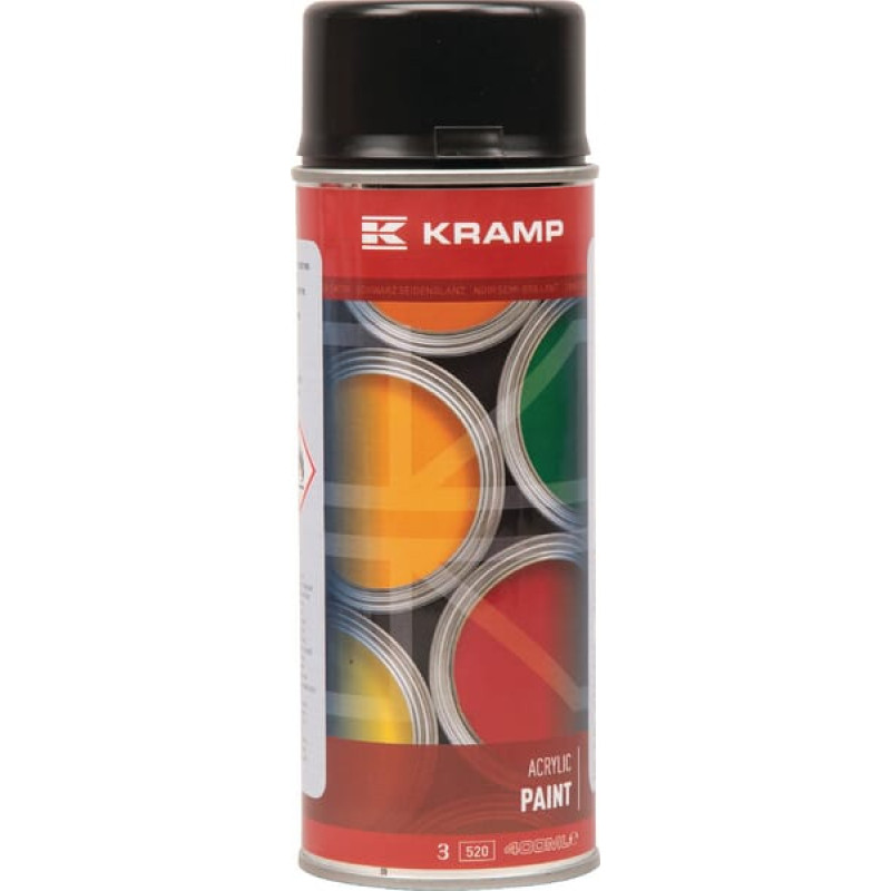 Kramp RAL 7011 dzelzs pelēks 400ml 701104KR