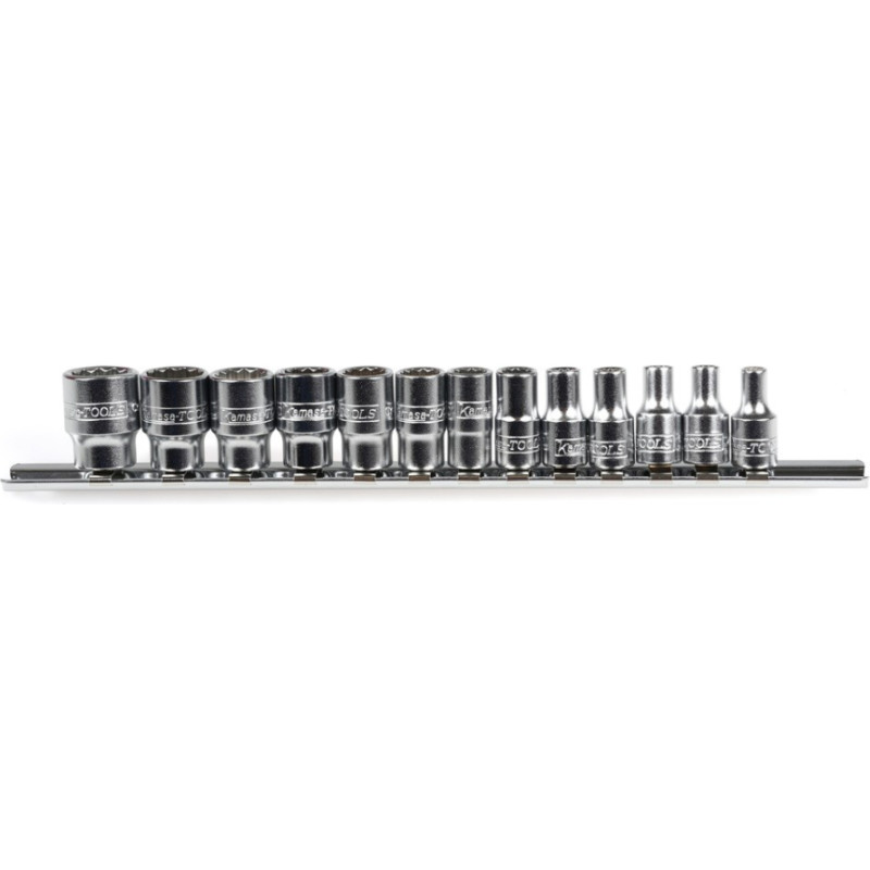 Kamasa Tools 12-kanšu muciņu komplekts 1/4