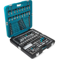 Kamasa Tools mehāniķa komplekts 1/4" + 3/8" + 1/2", 120 zobi, 166 gab. (K25018B)