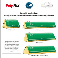 Zill PolyTex® DLG protective cover 9.8x12.5m  27098125