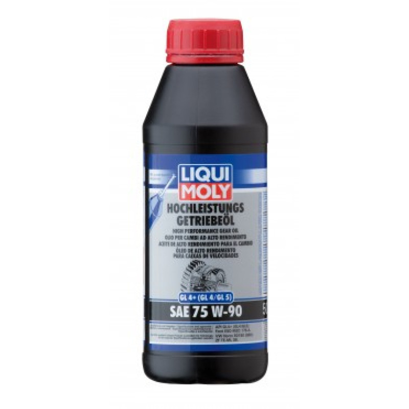Liqui Moly Transmisijas eļļas Hochleistungs-Getriebeöl (GL4+) SAE 75W-90 500 ml