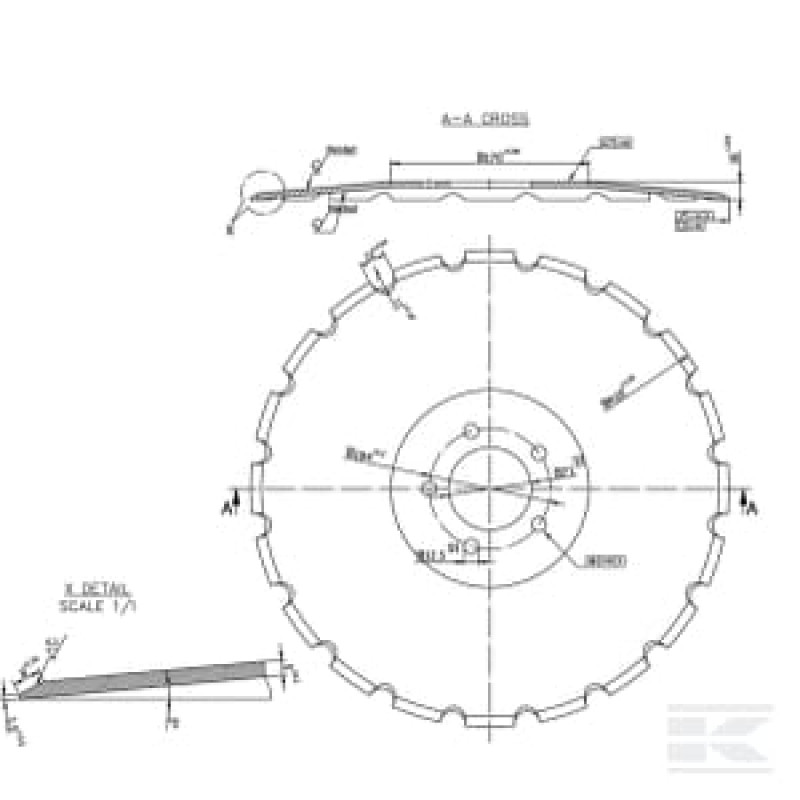 Kramp Disks Accord Kverneland
Accord AC353950