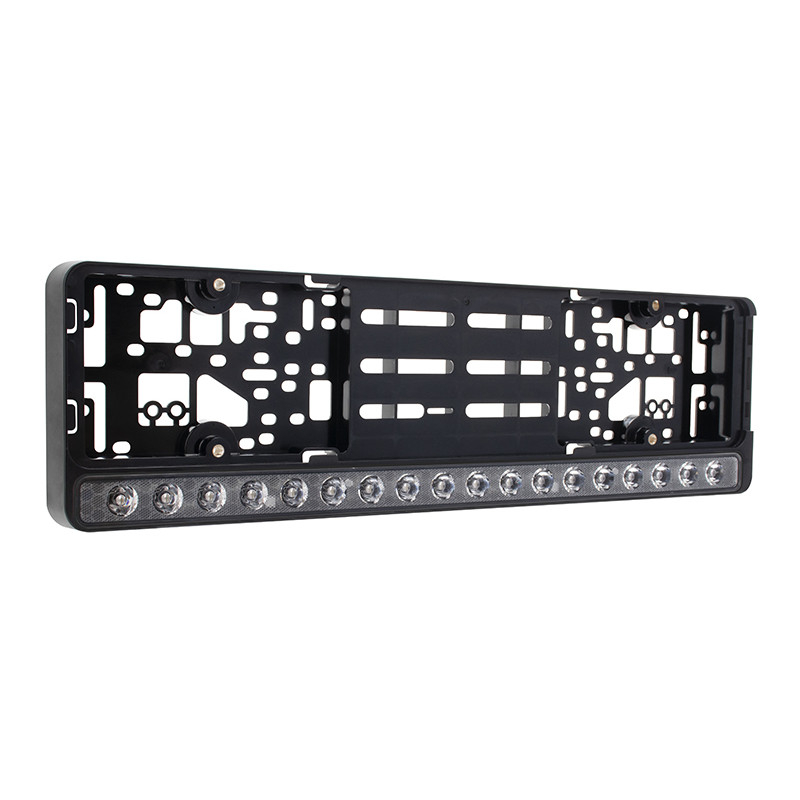 Strands LED license plate frame with embedded LED panel Strands NUUK E-LINE - S-809135