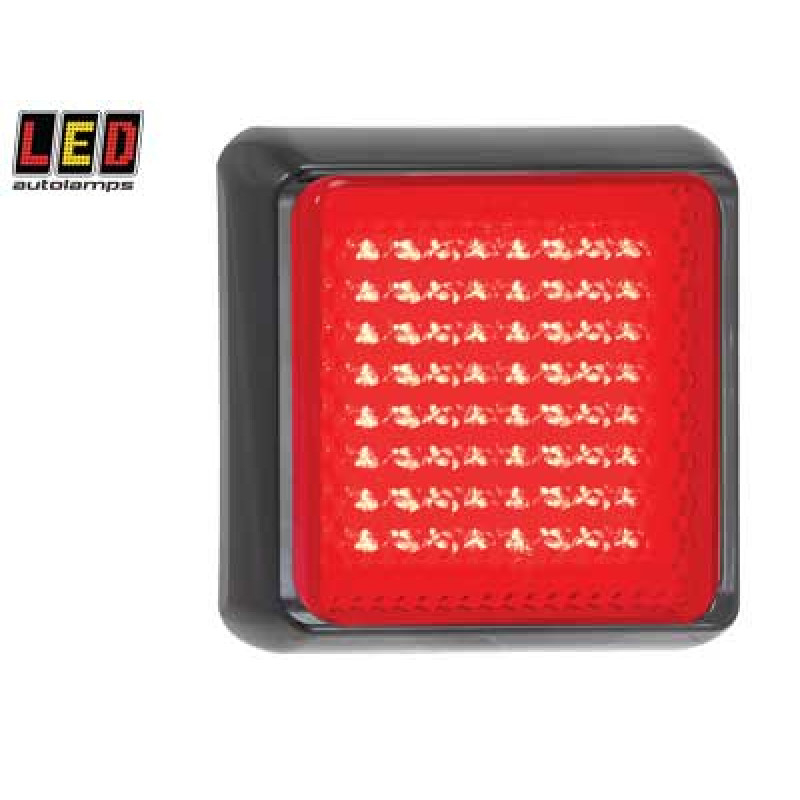 Led Autolamps aizmugurējais lukturis 147x147x31mm